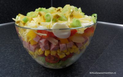 Laagjes salade
